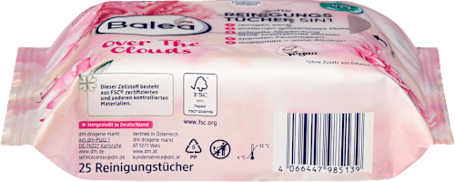 Reinigungstücher softe 5in1 Over the Cloud, 25 St