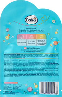 Balea Schaumbad Bubble Party, 40 ml