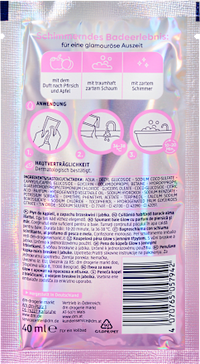 Schaumbad Glow, 40 ml