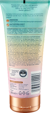 Schimmerlotion Summer Sunset, 200 ml Balea