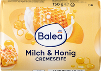 Seifenstück, Cremeseife Milch & Honig, 150 g