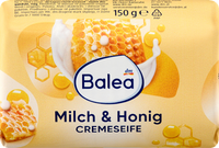Seifenstück, Cremeseife Milch & Honig, 150 g