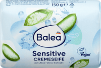 Seifenstück, Cremeseife sensitive, 150 g