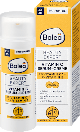 Serum Beauty Expert Vitamin C Serum-Creme LSF 30, 50 ml