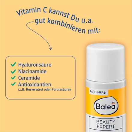 Serum Beauty Expert Vitamin C Serum-Creme LSF 30, 50 ml