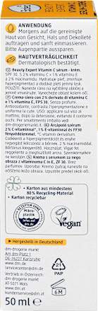 Serum Beauty Expert Vitamin C Serum-Creme LSF 30, 50 ml