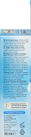 Serum Feuchtigkeit Aqua, 30 ml