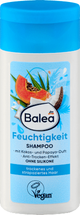 Balea Shampoo Feuchtigkeit, Reisegröße, 50 ml