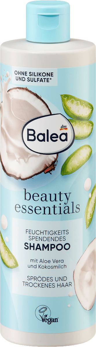 Balea Shampoo feuchtigkeitsspendend beauty essentials, 400 ml