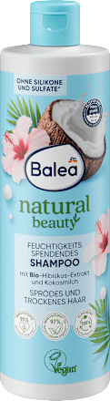 Shampoo Natural Beauty Hibiskus-Extrakt und Kokosmilch, 400 ml