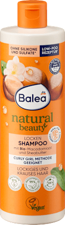 Shampoo Natural Beauty Locken, 400 ml Balea