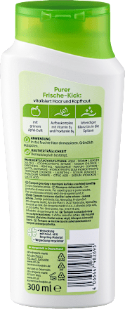 Shampoo Pure Frische, 300 ml