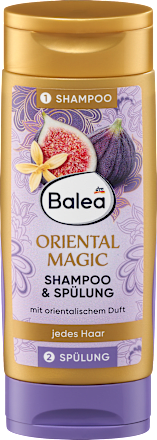 Shampoo & Conditioner Twinpack Oriental Magic (2x50 ml), 100 ml Balea