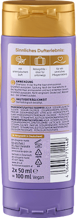 Shampoo & Conditioner Twinpack Oriental Magic (2x50 ml), 100 ml Balea