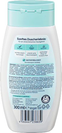 Zachte crèmedouche, 300 ml