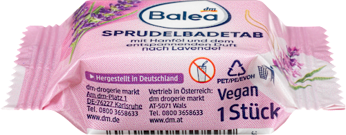 Sprudelbad Tabs Wellness 3fach, 18 g