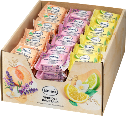 Sprudelbad Tabs Wellness 3fach, 18 g