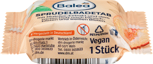 Sprudelbad Tabs Wellness 3fach, 18 g