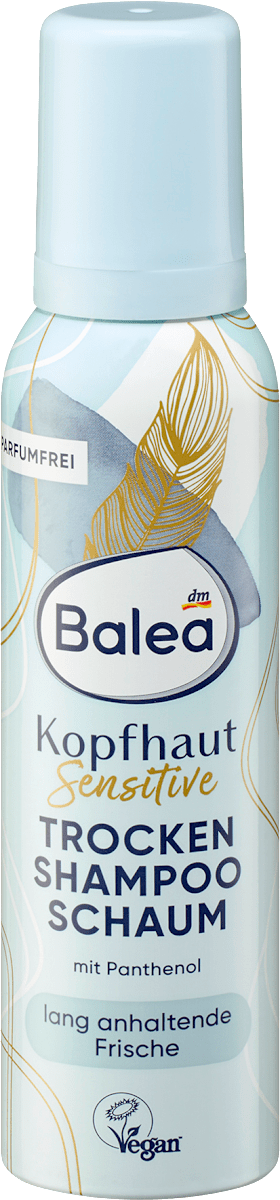 Balea Trockenshampoo Schaum Kopfhaut Sensitive, 150 ml
