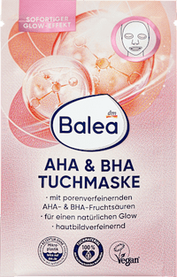 Sheetmasker AHA &amp; BHA, 1 stuk