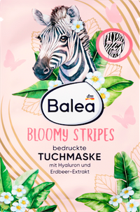 Tuchmaske Bloomy Stripes, 1 St