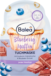 Stoffen masker Blueberry Muffin, 1 st