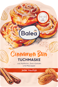 Kaneelbroodjes sheetmasker, 1 stuk