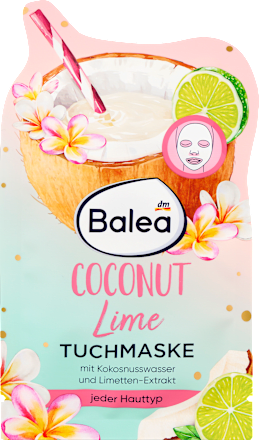 Tuchmaske Coconut Lime, 1 St
