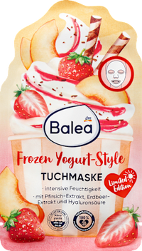 Stoffen masker in bevroren yoghurtstijl, 1 stuk