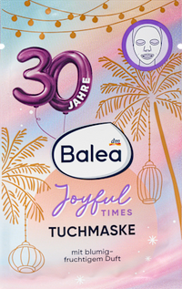 Tuchmaske Joyful Times 30 Jahre, 1 St