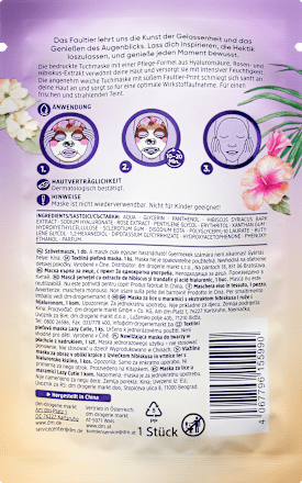 Lazy Cutie sheetmasker, 1 stuk