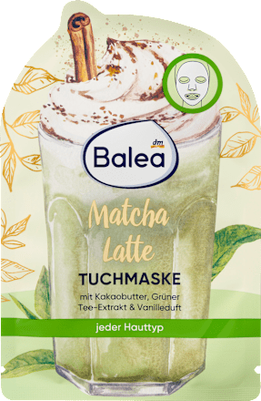 Tuchmaske Matcha Latte, 1 St Balea