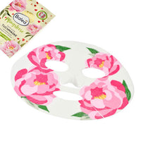 Pioenroos sheetmasker, 1 stuk