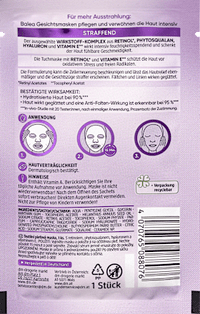 Tuchmaske Retinol, 1 St