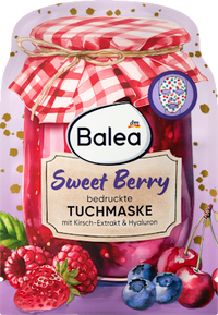 Tuchmaske Sweet Berry bedruckt, 1 St