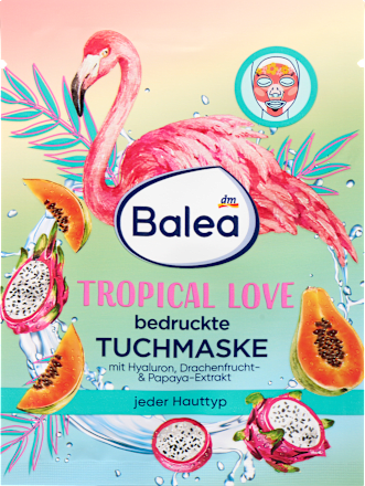 Tuchmaske Tropical Love Flamingo, 1 St Balea