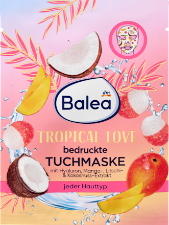 Tropische Liefdesvruchten Sheetmasker, 1 st