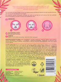 Stoffen masker Tropical Love watermeloen, 1 st