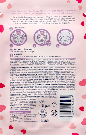Tulp sheetmasker, 1 stuk