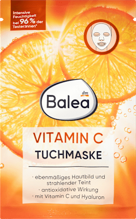 Vitamine C sheetmasker, 1 stuk
