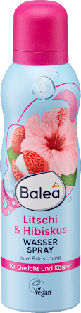 Wasserspray Litschi & Hibiskus, 150 ml