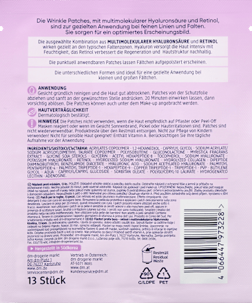 Wrinkle Patches Multi-Zone, 13 St