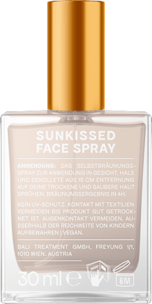 Selbstbräuner Spray Gesicht sunkissed, 30 ml