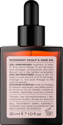 Haar-& Kopfhautöl Rosmarin, 30 ml