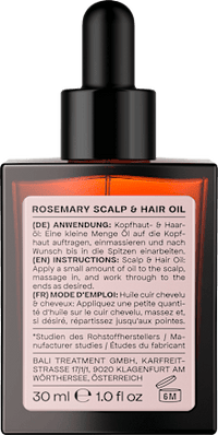 Haar-& Kopfhautöl Rosmarin, 30 ml