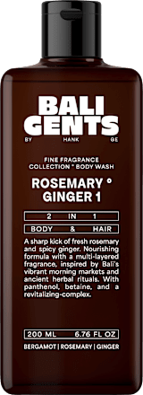 Duschgel Rosemary Ginger 2in1, 200 ml