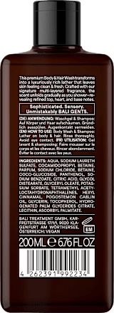 Duschgel Sandalwood Leather 7 2in1, 200 ml