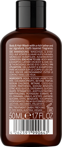 BALI GENTS Duschgel Tonka Oud 77, Reisegröße, 50 ml