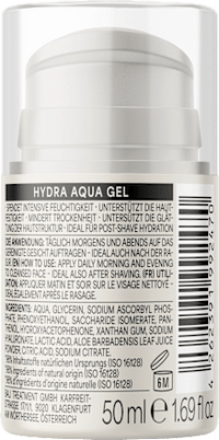 Feuchtigkeitscreme Hydra Aqua Gel, 50 ml