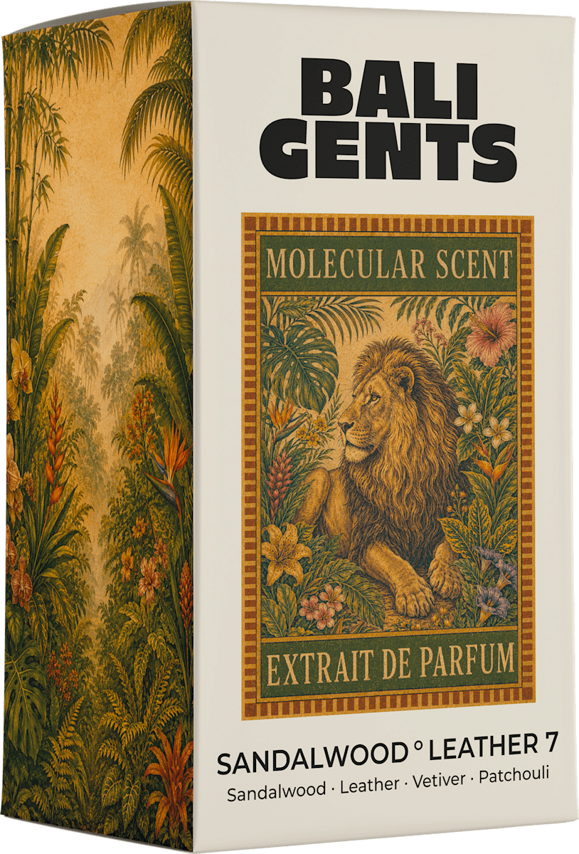 BALI GENTS Bois de santal & Cuir Extrait de Parfum, 50 ml